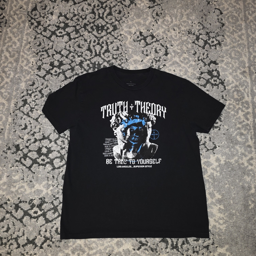Black Graphic Tee